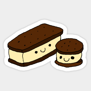 Ice Cream Sandwiches Sticker